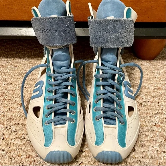 Melissa Y2K rubber high top sneakers - US W 8 - Picture 2 of 7